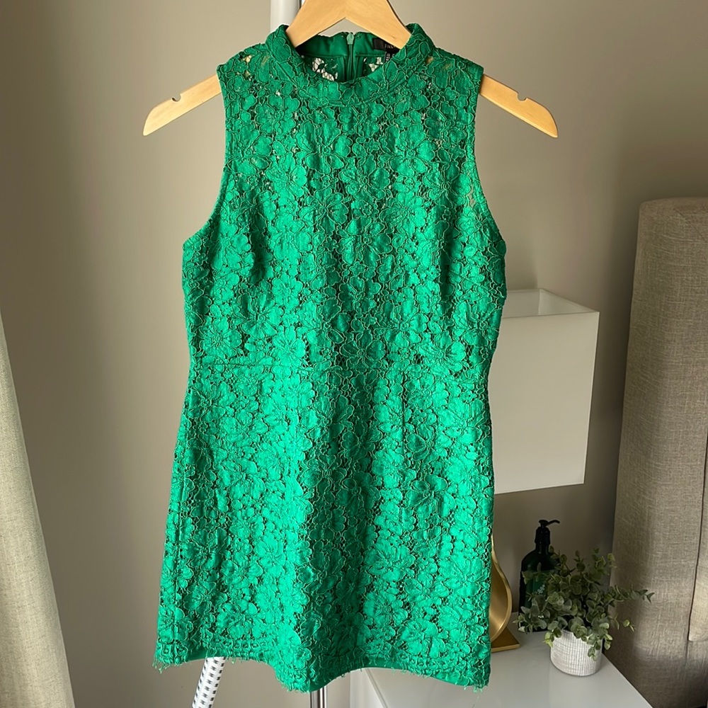 Green Lace Dress